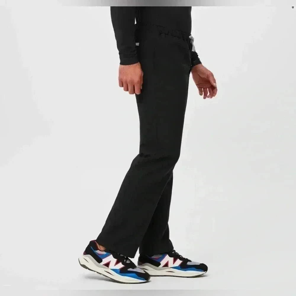 FIGS Men’s Pisco Basic Scrub Pants Black Size M (00892)